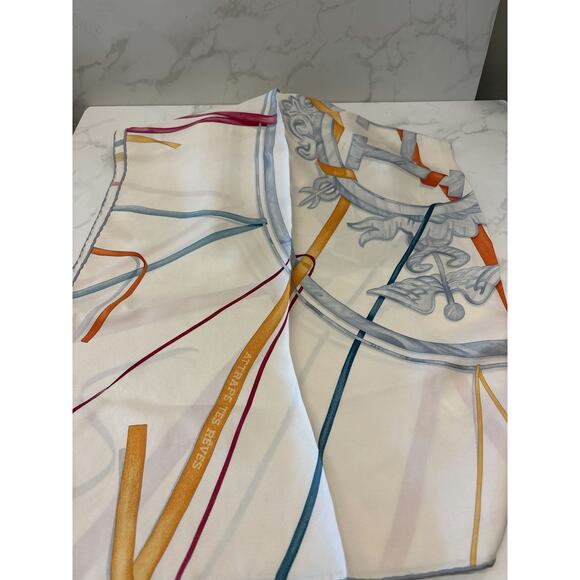 Hermes Silk Scarf - Picture 2 of 3